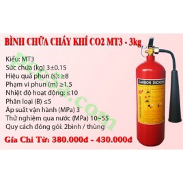 BÌNH CHỮA CHÁY KHÍ CO2 MT3